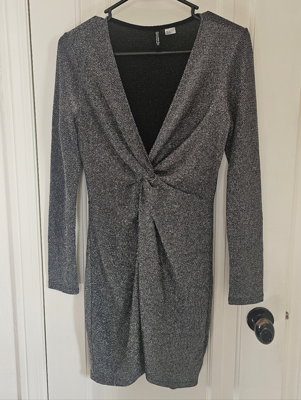 H-m Women's Grey and Black Going-out-dresses